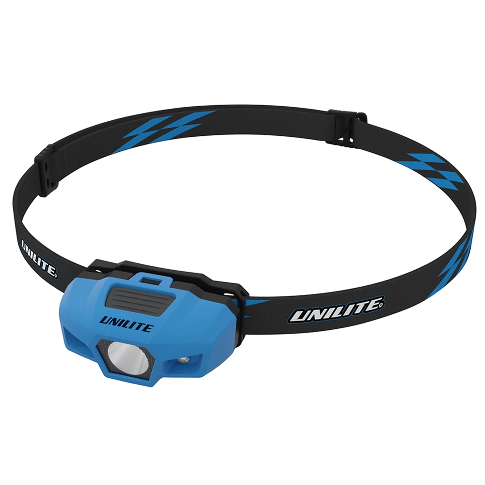 Налобный фонарь спортивный синий корпус Unilite SPORT-H1-BLUE 175Lm - 4