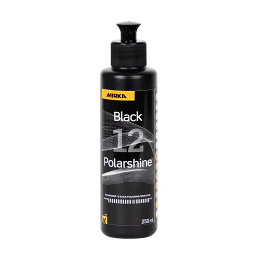 Абразивная паста одношаговая Mirka Polarshine 12 Black 7991202511B 250мл - 1