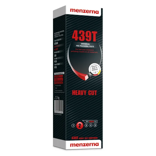 Паста твёрдая полировальная Menzerna Rapid Pre-Polishing Paste 439T/07001.056.001 1,1 кг - 1