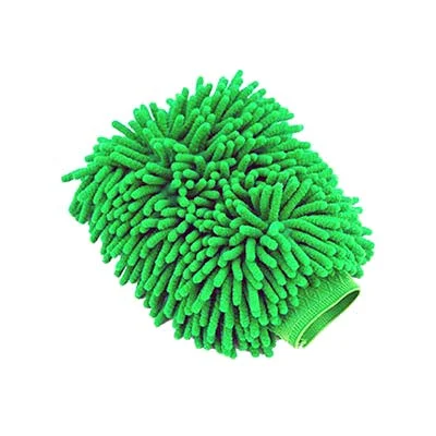 3D Car Care Рукавица из микрофибры Wash Mitt Plush Microfiber Green - 1
