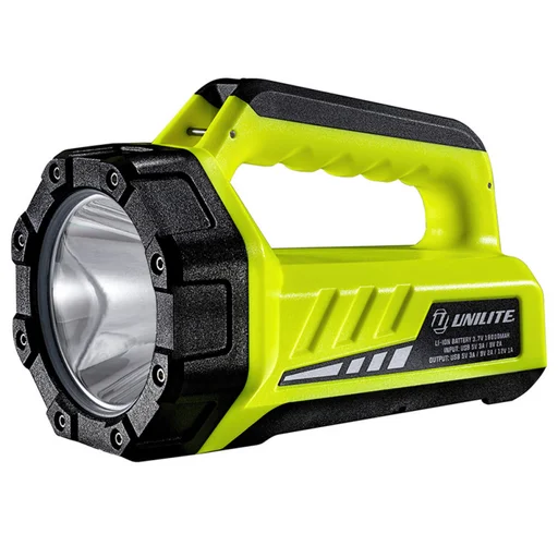 Мощный фонарь с двумя источниками света Unilite L-1800 1800 Lm +1000Lm - 1