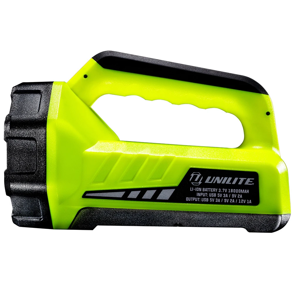 Мощный фонарь с двумя источниками света Unilite L-1800 1800 Lm +1000Lm - 4