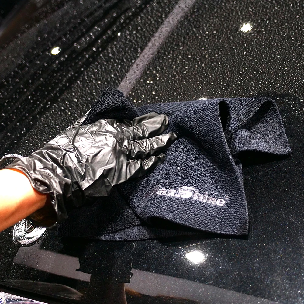 Микрофибра черная MaxShine 1104040B 40х40см 330 гр/м2 5шт - 5