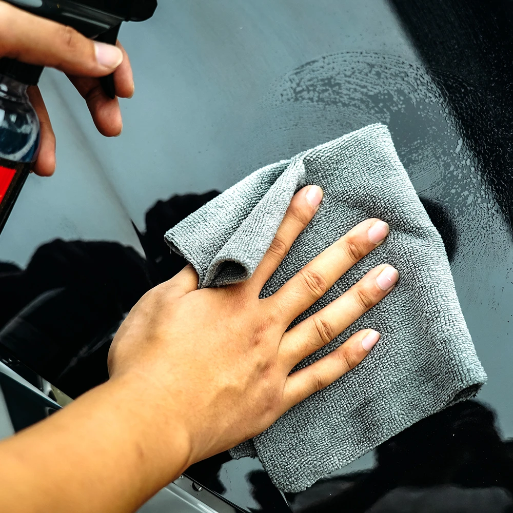 Микрофибра серая MaxShine 1103030G 30х30см 260 гр/м2 50шт - 4