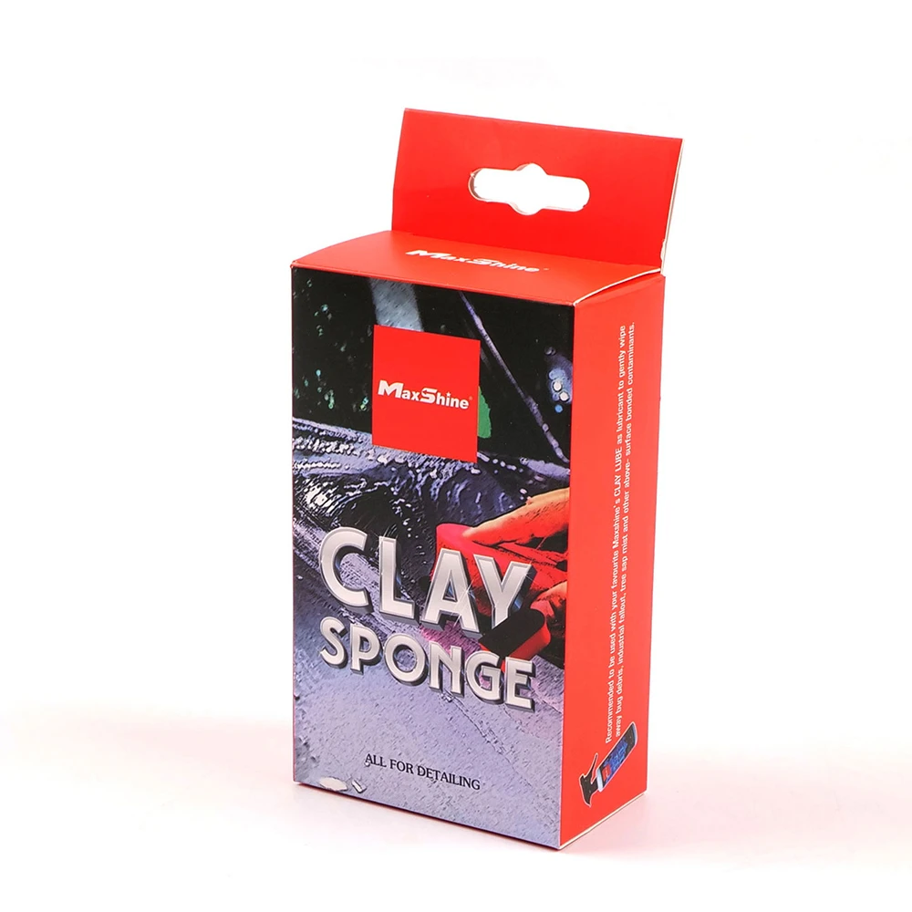 Аппликатор с глиняной стороной MaxShine 204003CS красный - 2