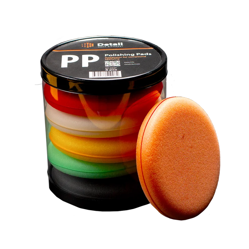 Detail Аппликатор круглый поролоновый Polishing Pads, 10,5х2 см, комплект 6шт - 1