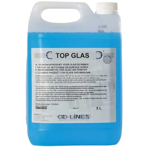 Kenotek Очиститель стекол Kenotek Top Glas 5L для очистки стекол, зеркал, пластика и хрома - 1