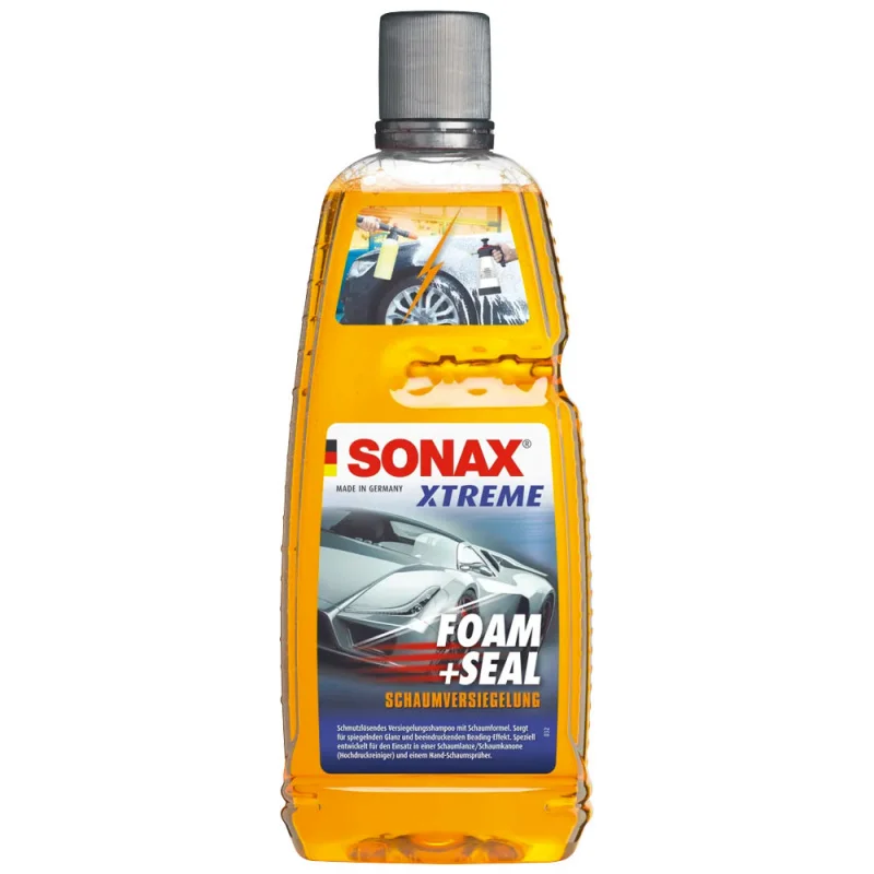 SONAX Защитный шампунь концентрат с силантом XTREME Foam Seal, 1 л - 1