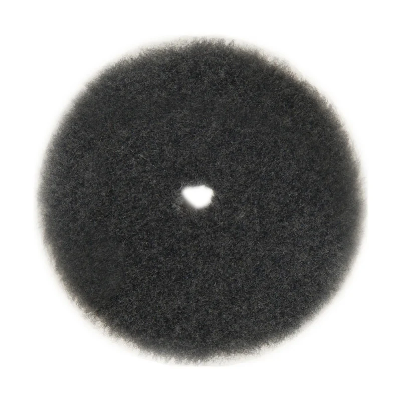 Шерстяной круг полировальный Buff and Shine URO-WOOL Medium cut 5KWB серый 130 мм - 1