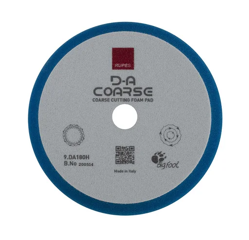 Поролоновый полировальный круг RUPES DA Coarse 9.DA180H/48 синий грубый 150/180мм - 1