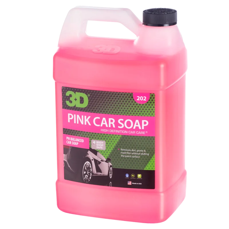 3D Car Care Ручной автошампунь Pink Car Soap, 1.89 л - 1