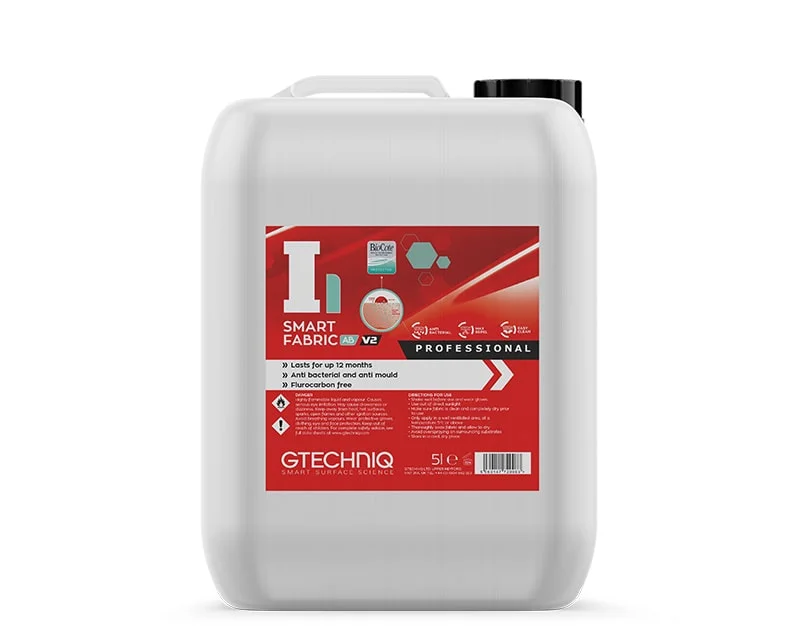 Защитное покрытие для текстиля GTechniq I1 Smart Fabric AB I1AB 5 5л - 1