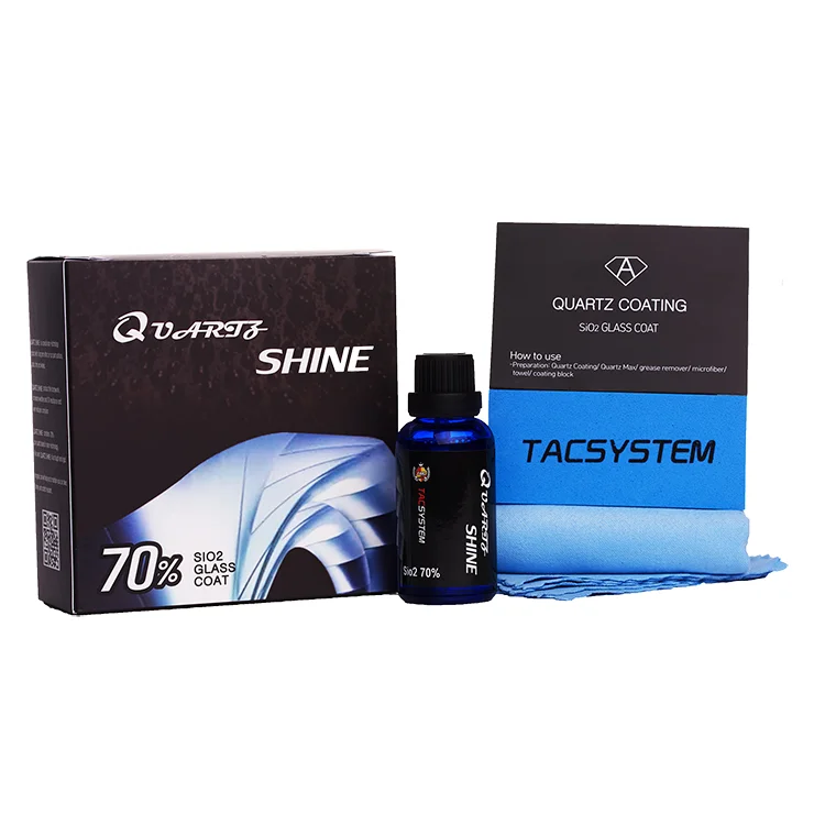 Кварцевая защита ЛКП TAC SYSTEM QUARTZ SHINE PN.Q-1300-30 30мл - 1