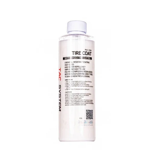TACSYSTEM TIRE COAT - Защитное покрытие для шин, 500 мл - 1