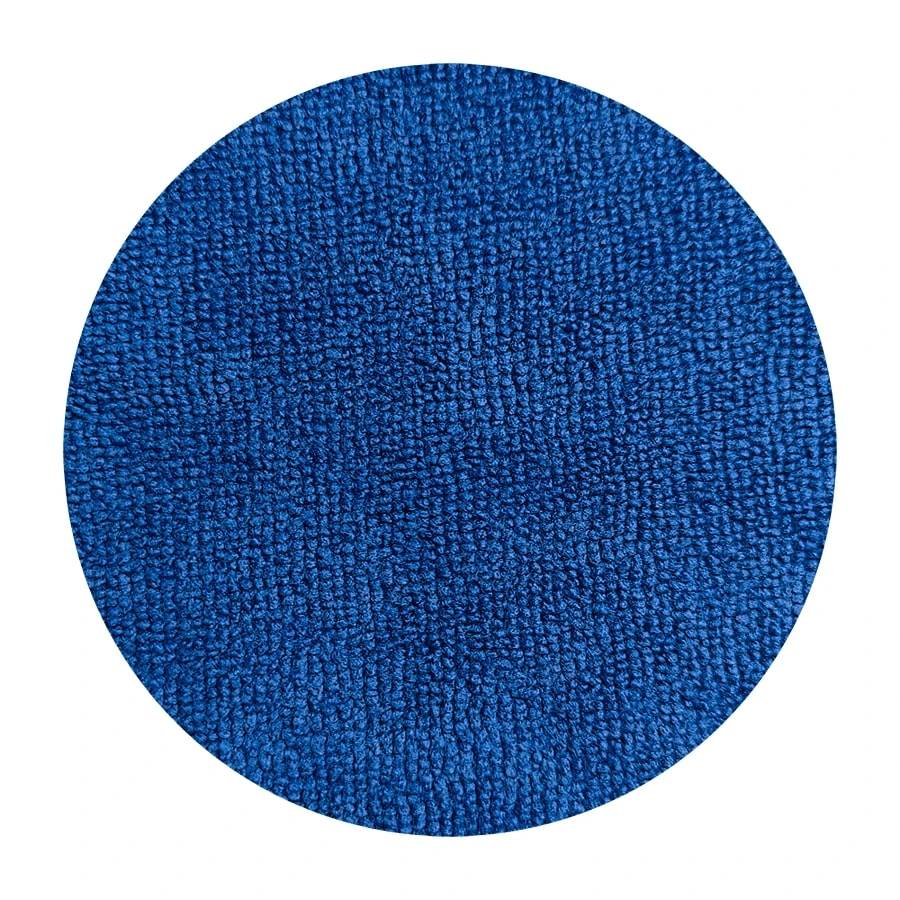 синее Au-2406 Полотенце оверлоченное AuTech PROFI-MICROFASERTUCH 50*50 см, 400гр/м2 - 2