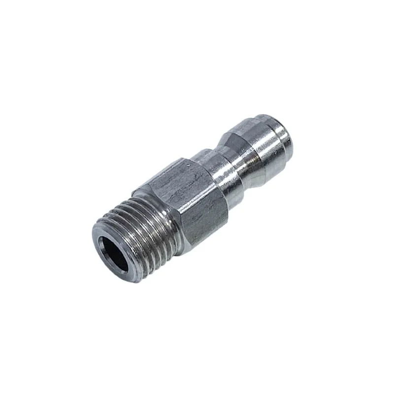 Быстросъёмное соединение AuTech S.S.QC Coupler BSP ¼ наружная резьба Au-4305 - 1