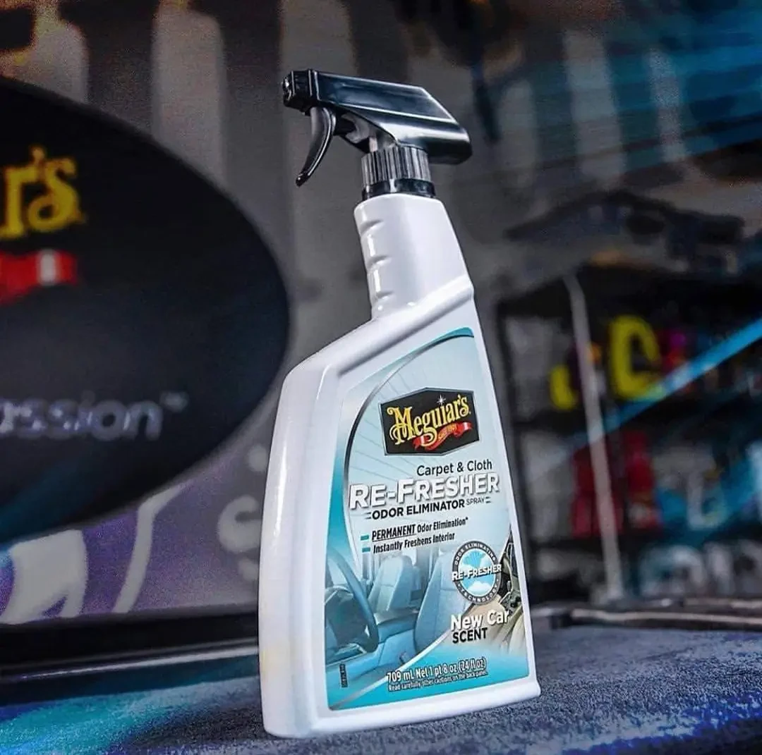 Освежитель воздуха с ароматом Новое авто Meguiars Carpet & Cloth Re-Fresher 709 мл G180724 - 3