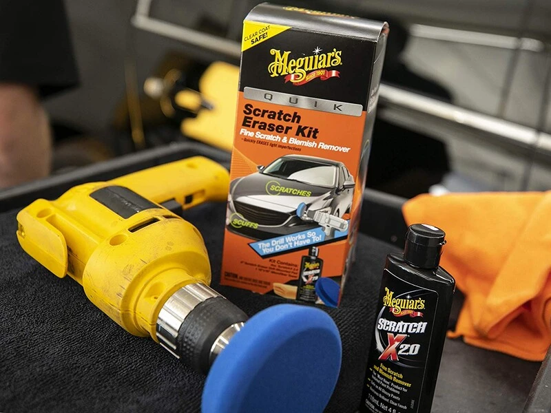 Набор для быстрого удаления царапин Meguiars Quik Scratch Eraser Kit G190200 - 8