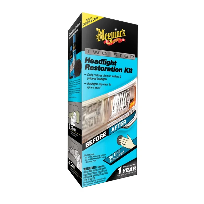 Набор для восстановления и защиты фар Meguiars Two Step Headlight Restoration Kit G2970 - 1