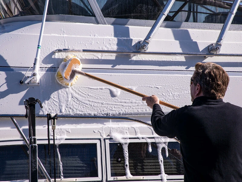 Шампунь для лодок Meguiars Marine/RV Rich Suds Gel Wash Liquid 3.78 л M5401 - 2