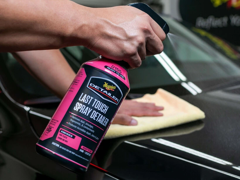 Детейлинг-спрей для ухода за поверхностью ЛКП Meguiars Detailer Last Touch Spray 946 мл DRTU15532 - 5