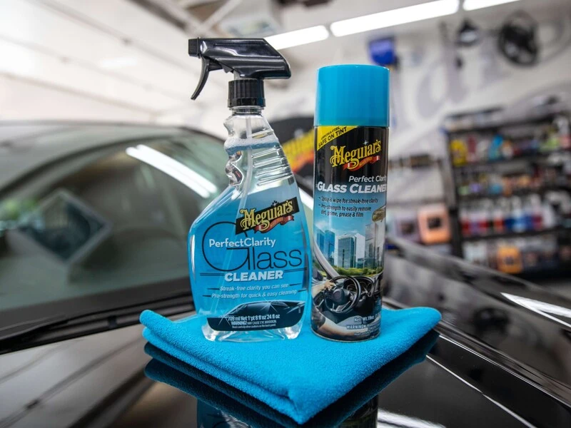 6 см X210300 Полотенце для стекла синее Meguiars Perfect Clarity Glass Towel 40, 6 х 40 - 2