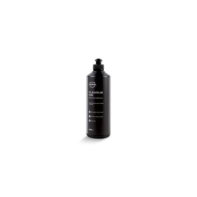 Ультра Абразивная полировальная паста Nasiol CLEARUB 105 Supet Heavy polishing 500 гр C2017 105-500 - 1