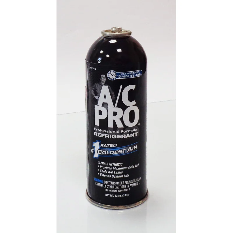 Фреон + герметик для заправки кондиционеров автомобиля IDQ ACP-102 A/C PRO 340гр - 1