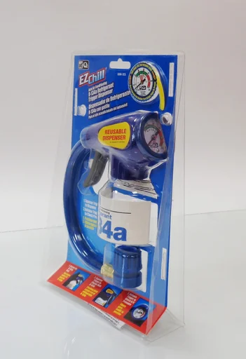 Шланг с маноментром для заправки кондиционеров автомобиля (курковый) IDQ GBM-3CS - 1