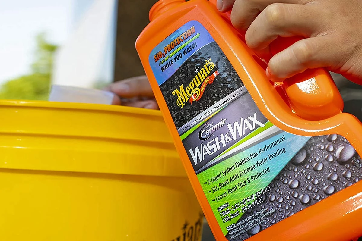 656л G210256 Гибридный керамический шампунь для кузова Meguiars Hybrid Ceramic Wash & Wax 1 - 2