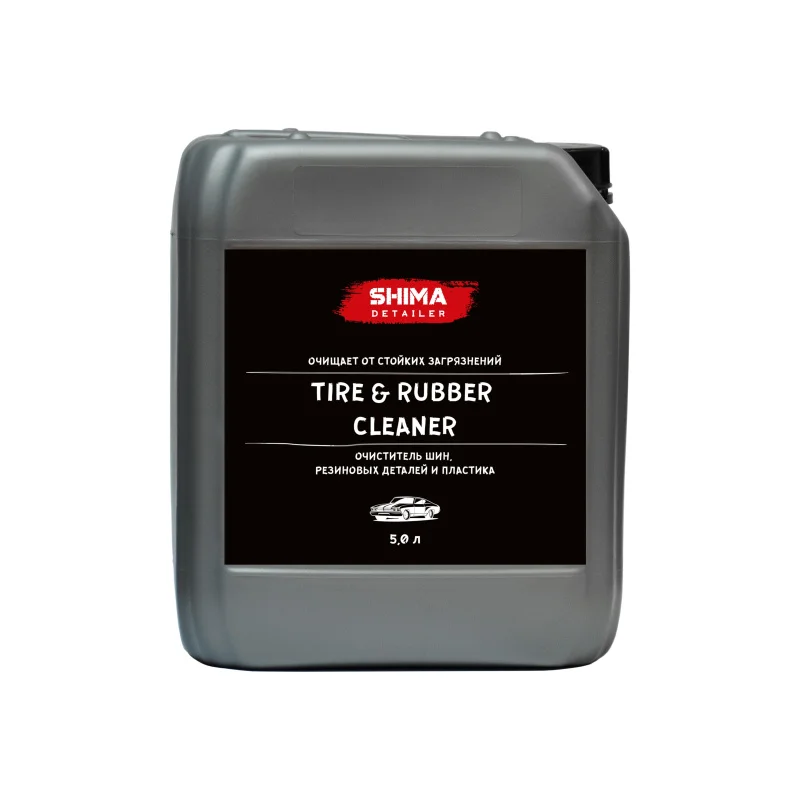 Очиститель шин, резиновых деталей и пластика SHIMA TIRE AND RUBBER CLEANER 5л 4603740921893 - 1