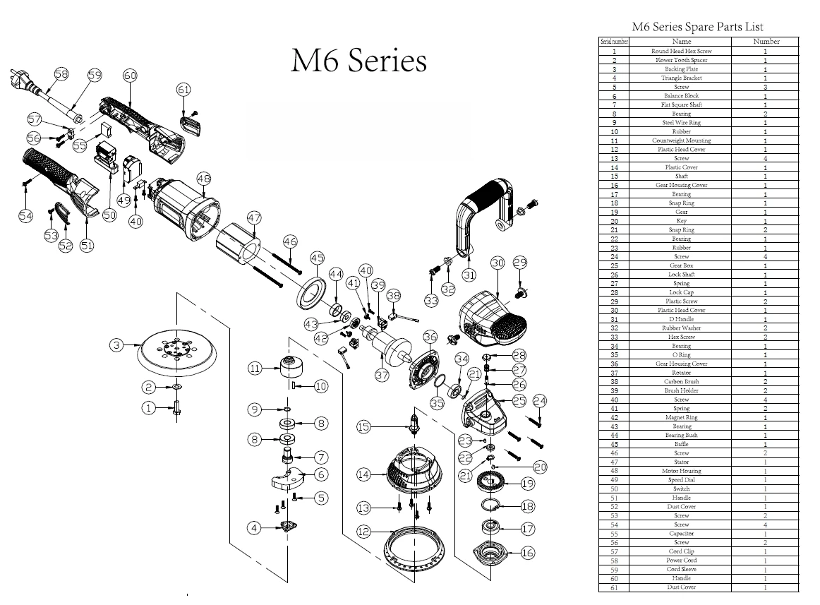 Уплотнительное кольцо корпуса MaxShine M8 Pro (Pro-Series M6-8) Baffle (45) - 2