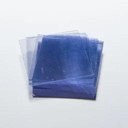 Пластинки светопроницаемые квадратные Poly 30х30мм 100шт.