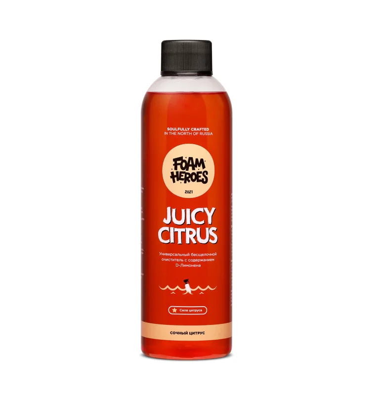 Универсальный органический очиститель Foam Heroes Juicy Citrus FHB007 500мл - 1