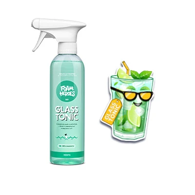 Универсальный очиститель стекол Foam Heroes Glass Tonic 500мл FHB008 - 2