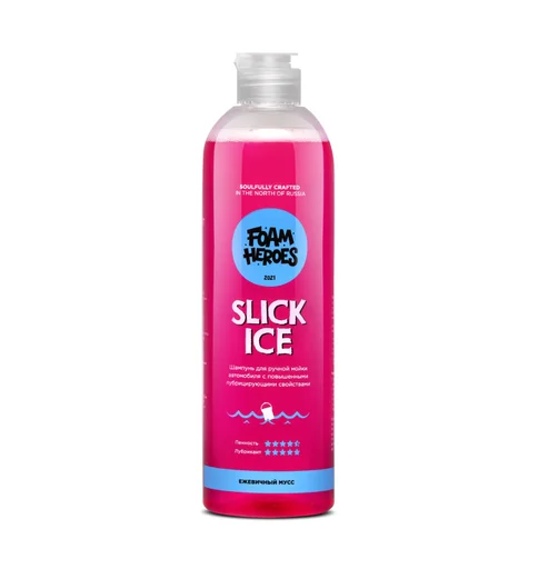 Шампунь для ручной мойки автомобиля Foam Heroes Slick Ice Berry 500мл FHB013 - 1