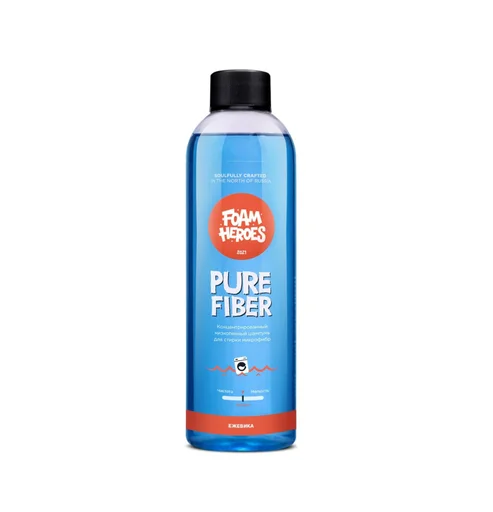 Шампунь для стирки микрофибры Foam Heroes Pure Fiber низкопенный 500мл FHB049 - 1