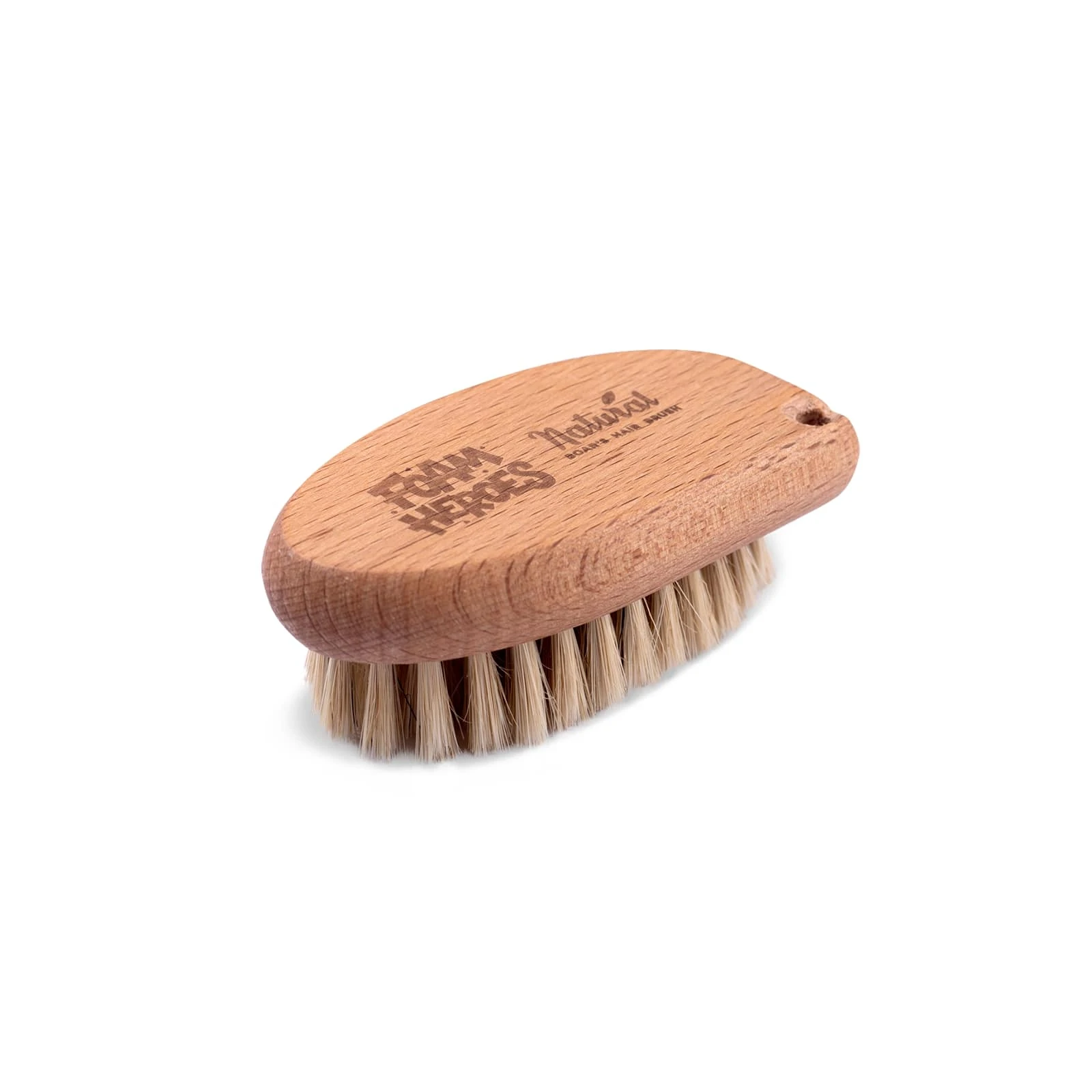 Щетка для очистки кожи Foam Heroes Natural Boar's Hair Brush 10.2x5.5см FHA015 - 2