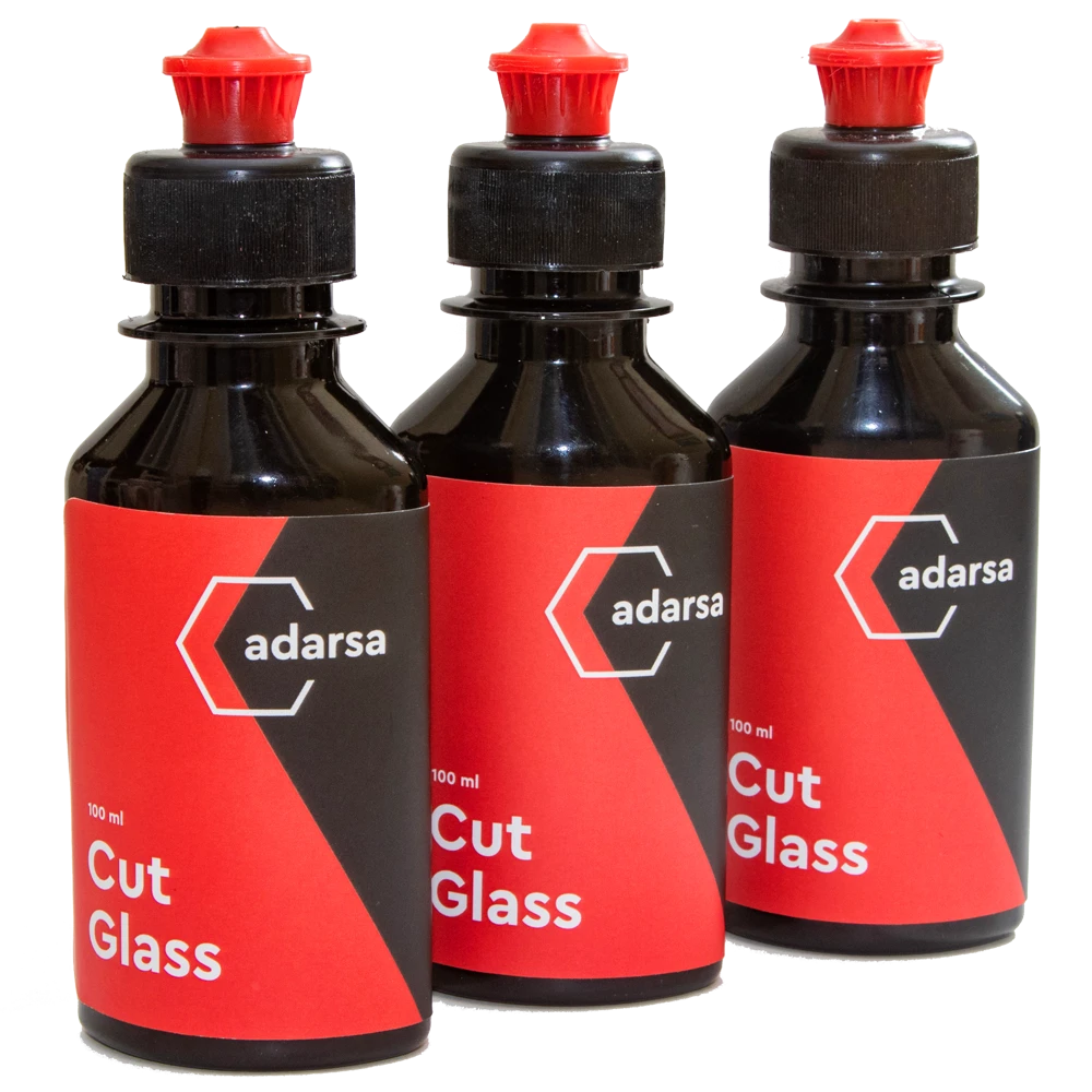 Паста для полировки стекол Adarsa Cut Glass режущая 100мл - 4
