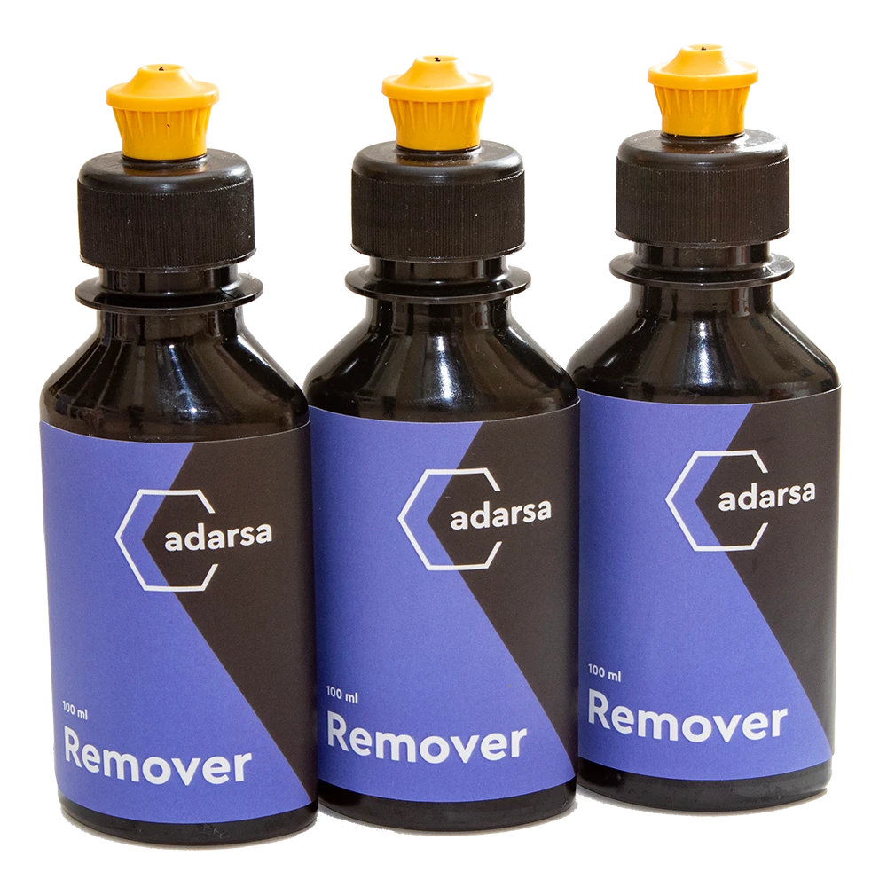 смывка 100мл Состав для удаления полировальной пасты со стекла Adarsa Remover - 4