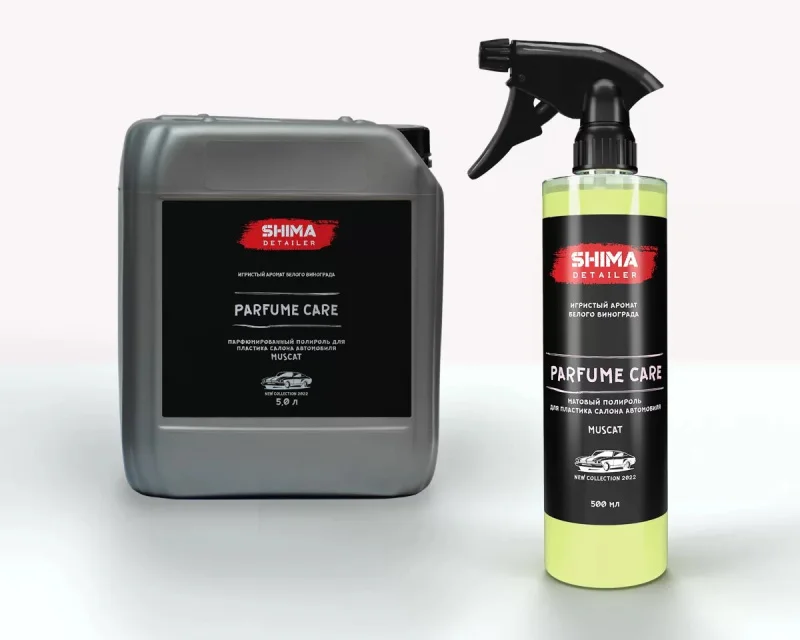 Парфюмированный полироль SHIMA DETAILER PARFUME CARE MUSCAT для пластика 5л 4603740921671 - 1