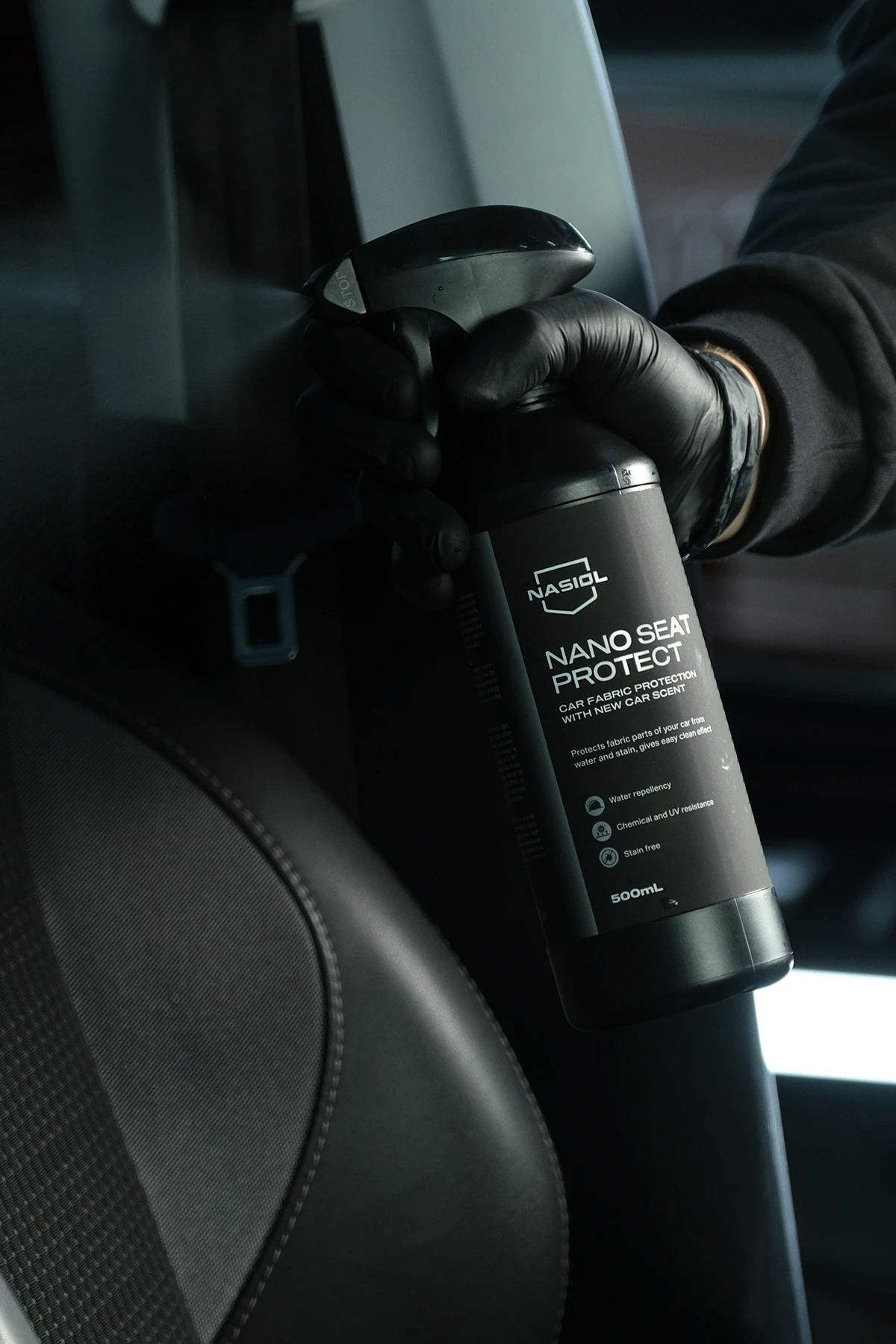 Защита тканевых поверхностей автомобиля NASIOL NANO SEAT PROTECT 500мл 675-006-500 - 2