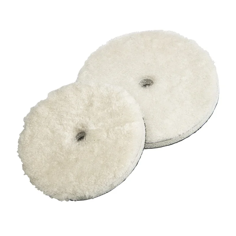 Шерстяной полировальный круг Koch Chemie мех Lambswool Pad short 126 мм 9998105 - 1