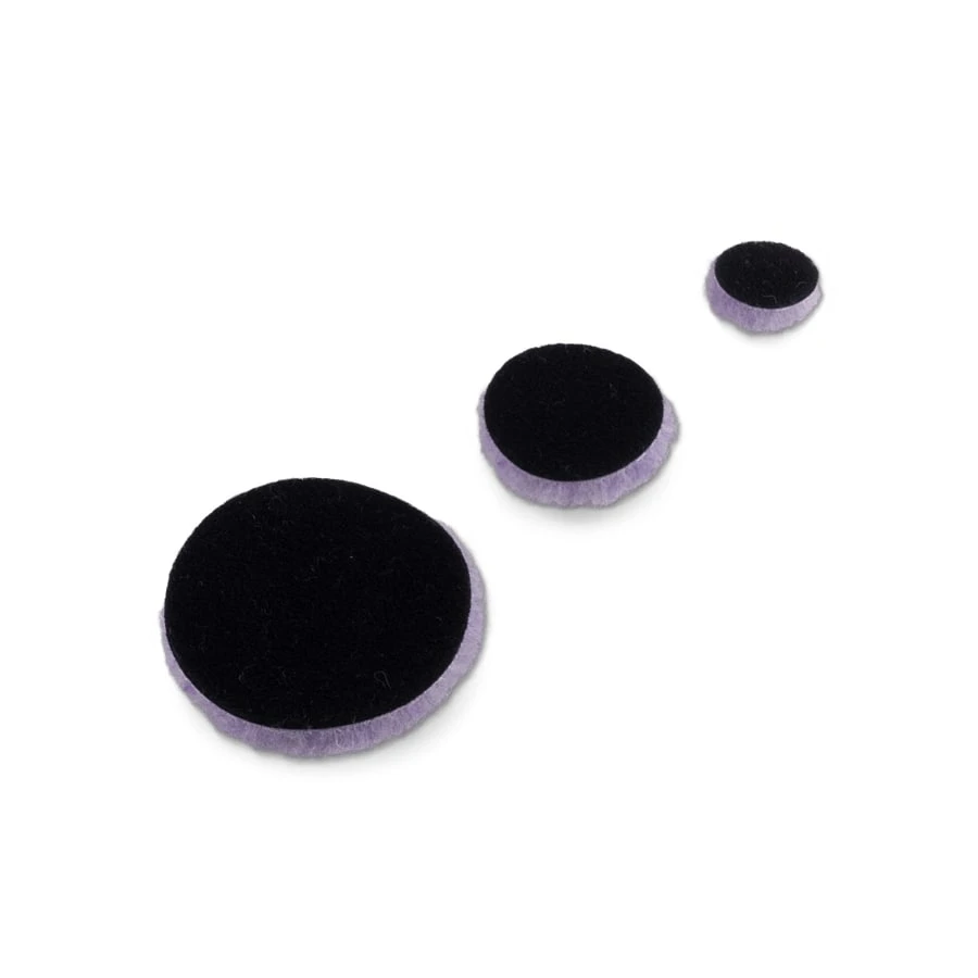 75мм/50мм/25мм Au-3307 Набор полировальных кругов LILA, мех - 2