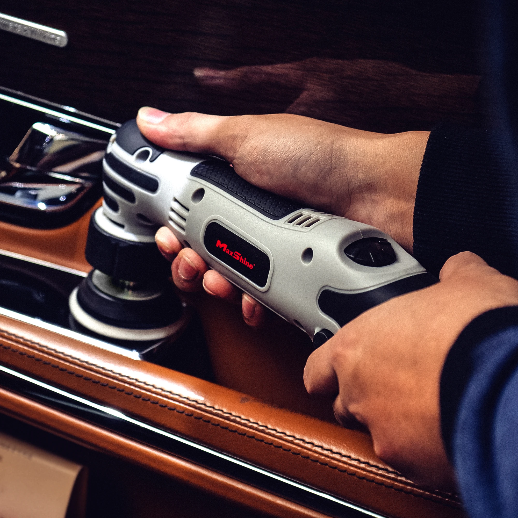 Комплект полировальных кругов MaxShine M0312-PK для мини полировальной машинки M0312 V2 - 5