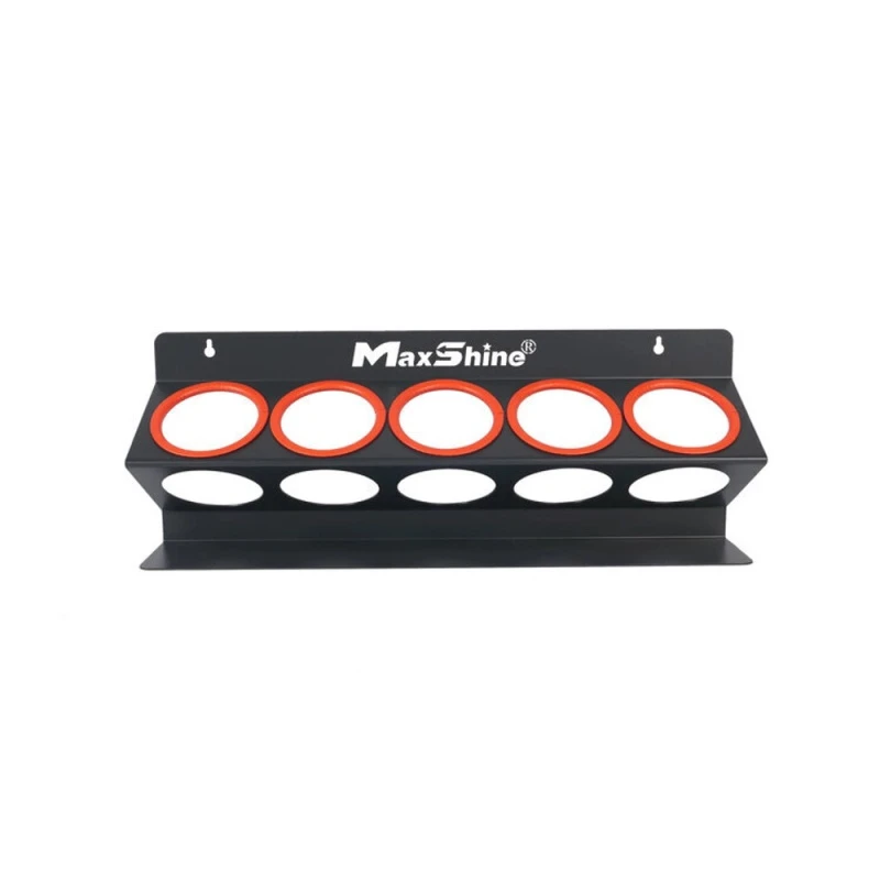 5л H03B Держатель для бутылок Maxshine настенный с 5 отверстиями для бутылки объемом 0 - 3