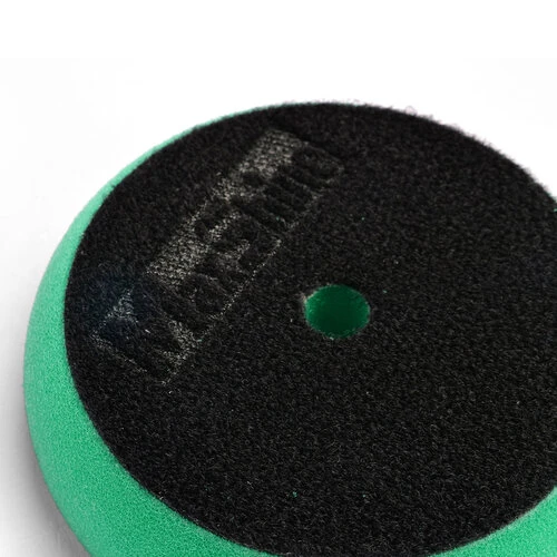 Режущий полировальный круг поролоновый MaxShine 2001090G жесткий зеленый с нарезкой 80-90/25 мм - 3