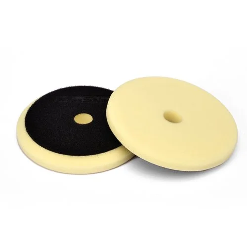 MaxShine Поролоновый полировальный круг, средней жесткости, желтый, 150-150x21мм - 1