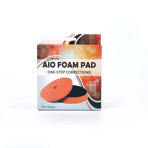 Полировальный круг поролоновый одношаговый MaxShine 2091150O с волнами 150-165/25 мм - 2