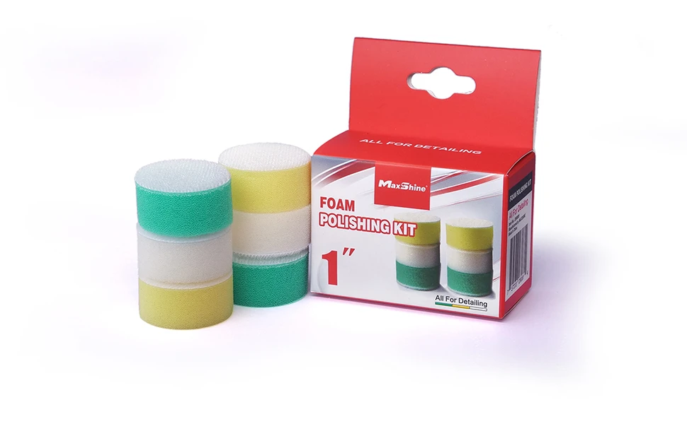 Набор полировальных кругов 25мм MaxShine Polishing Pad Kit Foam 2050001 - 3
